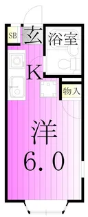 セントラルハイツ【2階】の間取り