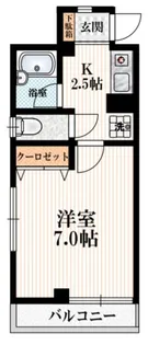 ソネットヨシナガ【3階】の間取り