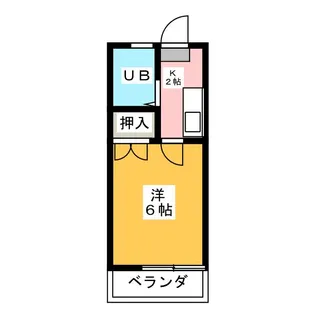 ラファミーユ犬山【2階】の間取り