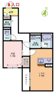 ムーリエ【3階】の間取り