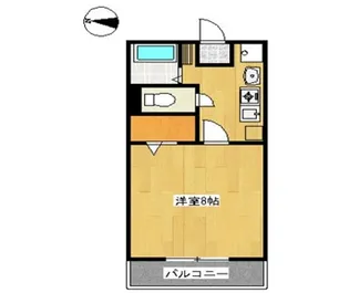 ウィングヒルズ笠山【2階】の間取り