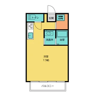 天野ビル【3階】の間取り