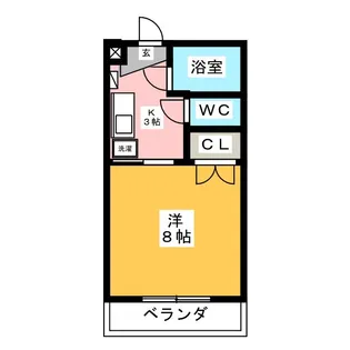 ウインドヒル【4階】の間取り