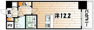 No.63 オリエントキャピタルタワー【9階】の間取り