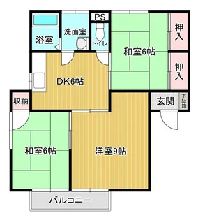 Y.S.ハイムA【1階】の間取り