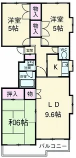 アゼリア2【2階】の間取り