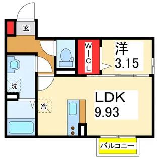 グランドソレイユ【1階】の間取り
