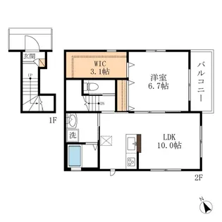 Maison Atoo【2階】の間取り