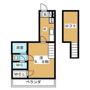 Casa G【1階】の間取り