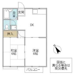 セントリアつくば【1階】の間取り