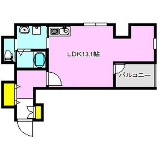 ハミングバード【4階】の間取り