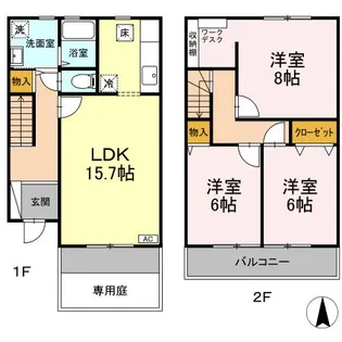 サニーサイド 3の間取り