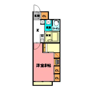 ウェンブリー【2階】の間取り