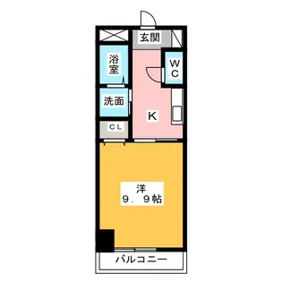 M’s BLD.【7階】の間取り