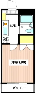 ベゼル伊豆美【2階】の間取り