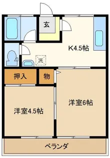 Sa・Ku・Ra【2階】の間取り