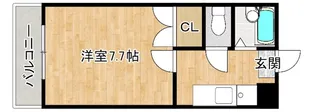 FOREST DAZAIFU【3階】の間取り