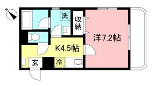 グランドエミール【1階】の間取り