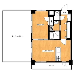 Heal Hiyoshi【3階】の間取り