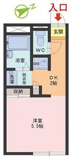 パレス・イズミ【2階】の間取り