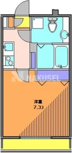 プレド自由が丘【1階】の間取り