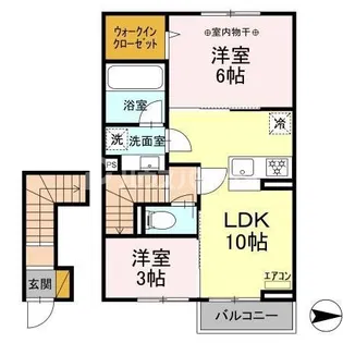 イルミナーレ【2階】の間取り
