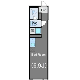 COCOFLAT武蔵小山III【2階】の間取り