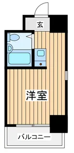 シティマンション川崎【6階】の間取り