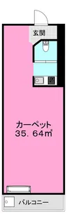 新大阪第2ダイヤモンドマンション【4階】の間取り
