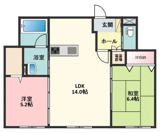 グランテージ【1階】の間取り