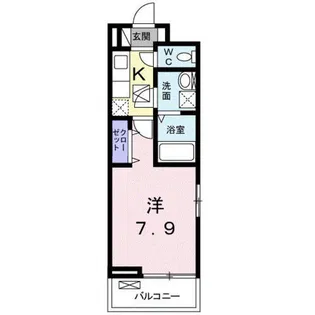 ウッドパーク林間 A【1階】の間取り