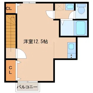 クレアフォーチュン長町【2階】の間取り