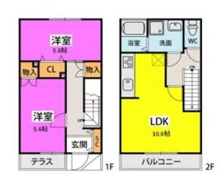 コスモパレスの間取り