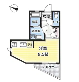 グランエスポワール湘南辻堂【3階】の間取り