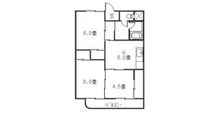 レジデンスRS【6階】の間取り