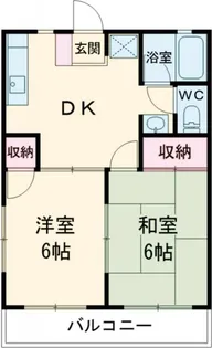 ファミール井上【2階】の間取り