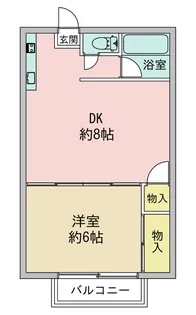 ルミ上花輪【2階】の間取り
