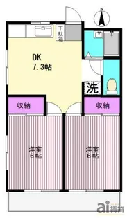 東京都小平市小川東町【アパート】の間取り