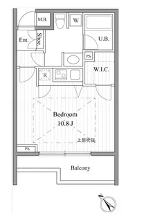 エルスタンザ赤坂【1階】の間取り