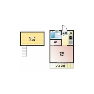 コーポYAMADA【2階】の間取り