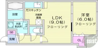エルム21【1階】の間取り