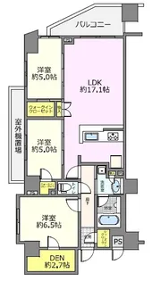 プレシス瑞江【3階】の間取り