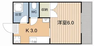 クリーンハイツ【3階】の間取り