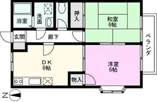 プリメーロ【2階】の間取り