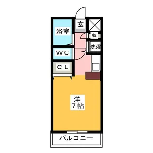 MKマンション【3階】の間取り