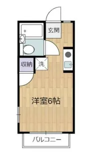 フラワーハイツ【2階】の間取り