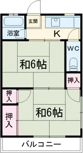 2Kの間取り画像