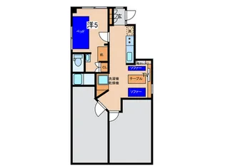 STELLA MARE【3階】の間取り