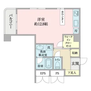 アークプラザ【8階】の間取り