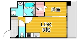 カウニスルーチェ【1階】の間取り